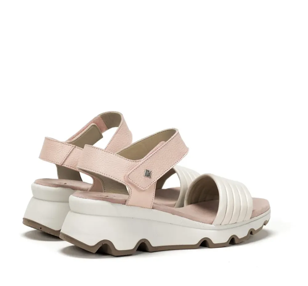 Fluchos Mujer>LAIS D9023 Sandalia Blanca