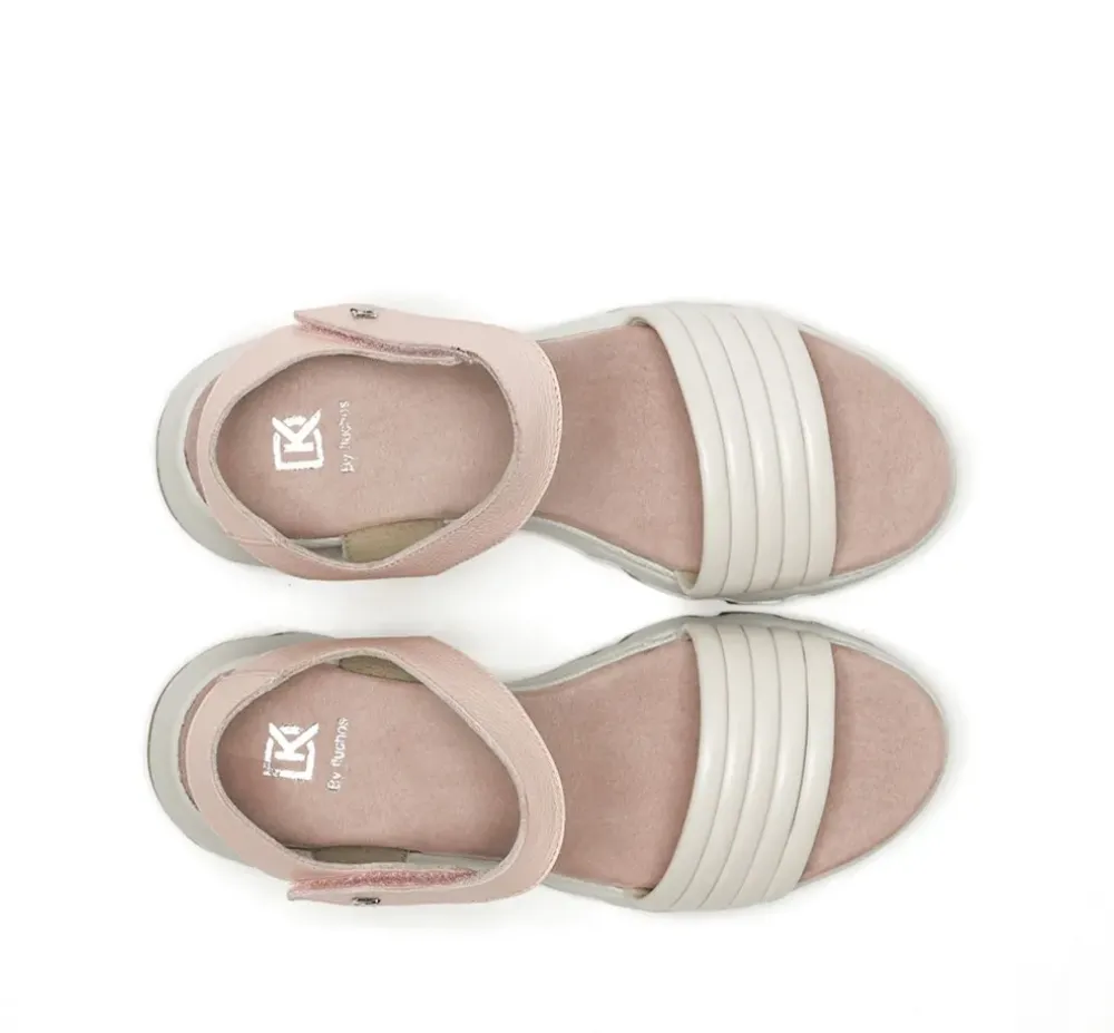 Fluchos Mujer>LAIS D9023 Sandalia Blanca