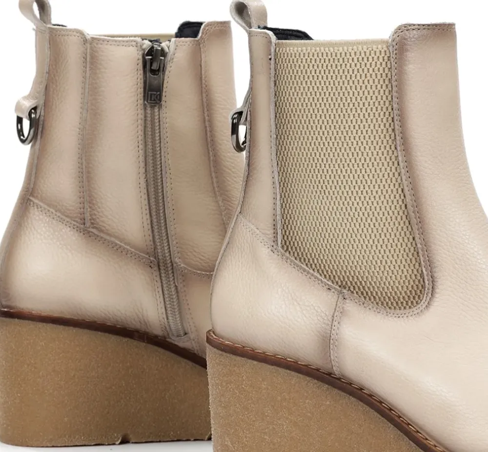 Fluchos Dorking By Fluchos|Calzado Casual>LALIE D9191 Botín Taupe