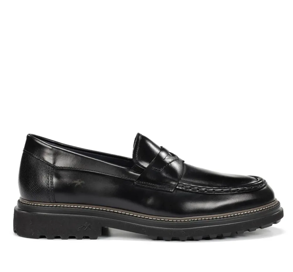 Fluchos Light|Calzado Casual>LINCON F2058 Mocasín Negro