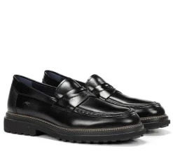 Fluchos Light|Calzado Casual>LINCON F2058 Mocasín Negro