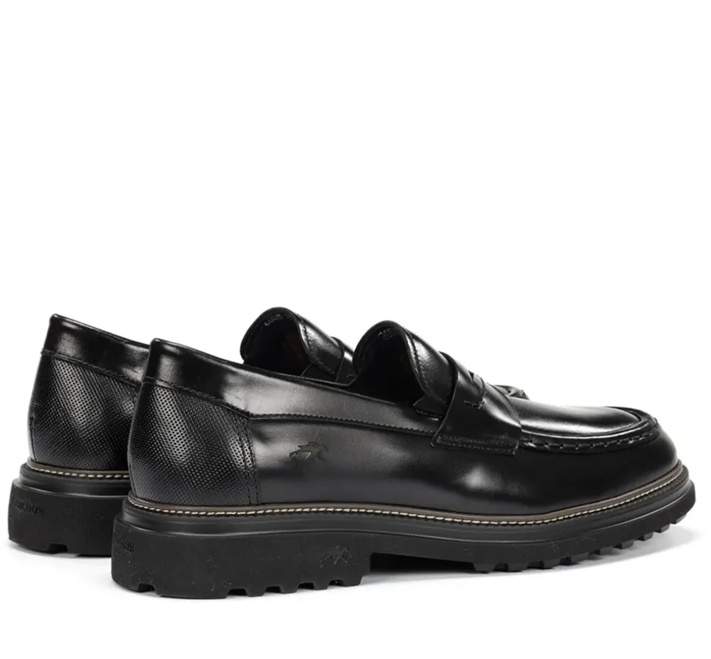 Fluchos Light|Calzado Casual>LINCON F2058 Mocasín Negro
