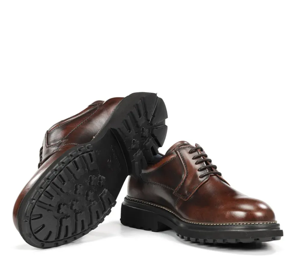 Fluchos Light|Calzado Casual>LINCON F2054 Zapato Marrón