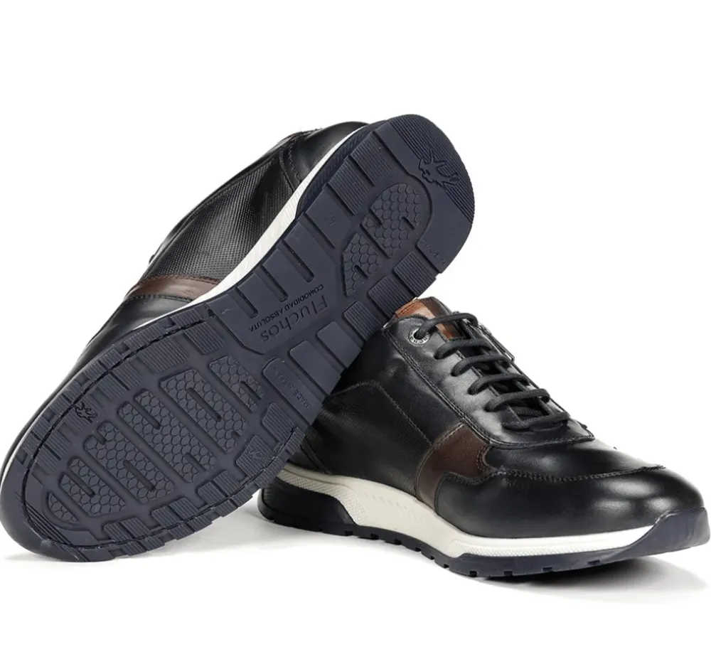 Fluchos Cordones|Calzado Casual>LOUIS F1600 Deportivo Azul
