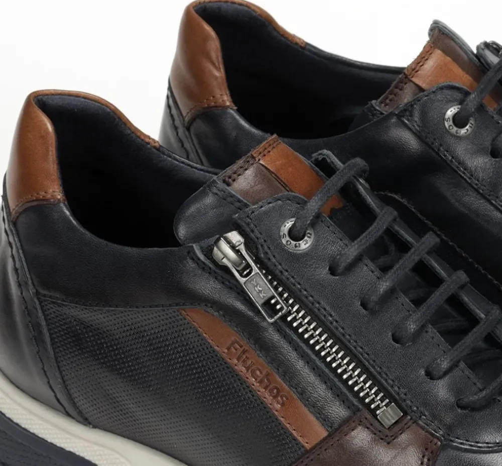 Fluchos Cordones|Calzado Casual>LOUIS F1600 Deportivo Azul