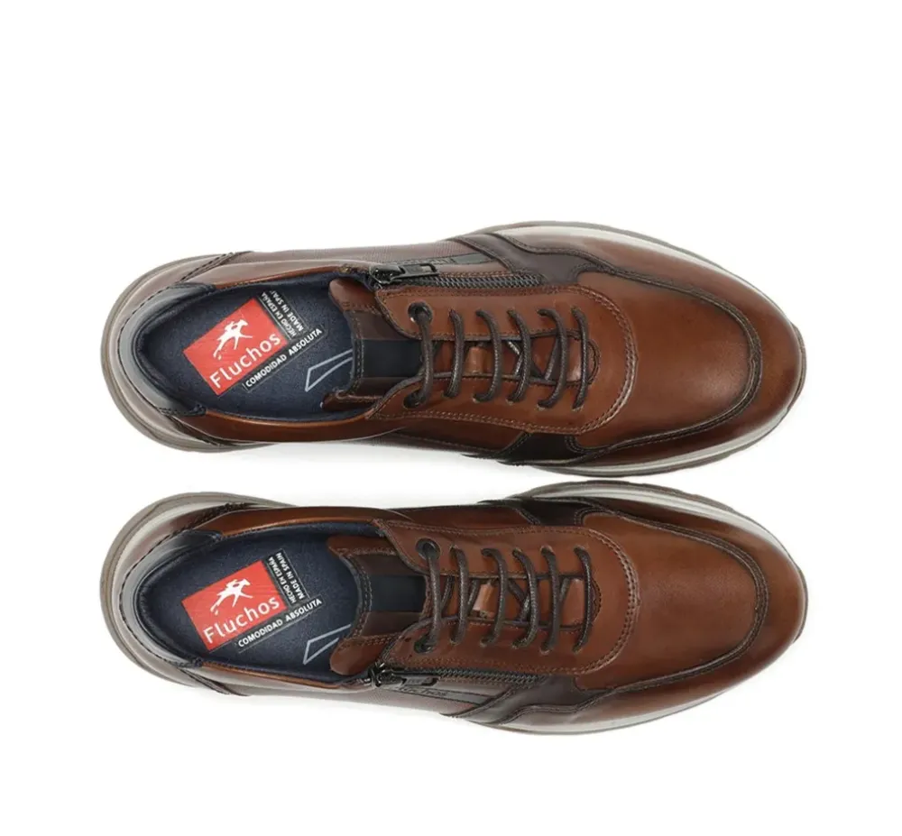 Fluchos Calzado Casual|Cordones>LOUIS F1600 Deportivo Marrón
