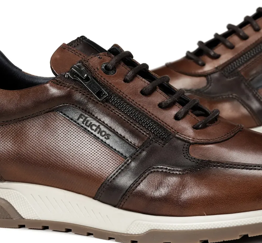 Fluchos Calzado Casual|Cordones>LOUIS F1600 Deportivo Marrón