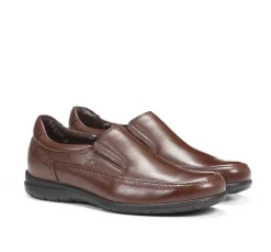 Fluchos Originals|Zapatillas Slip On Hombre>LUCA 8499 Slip On Marrón