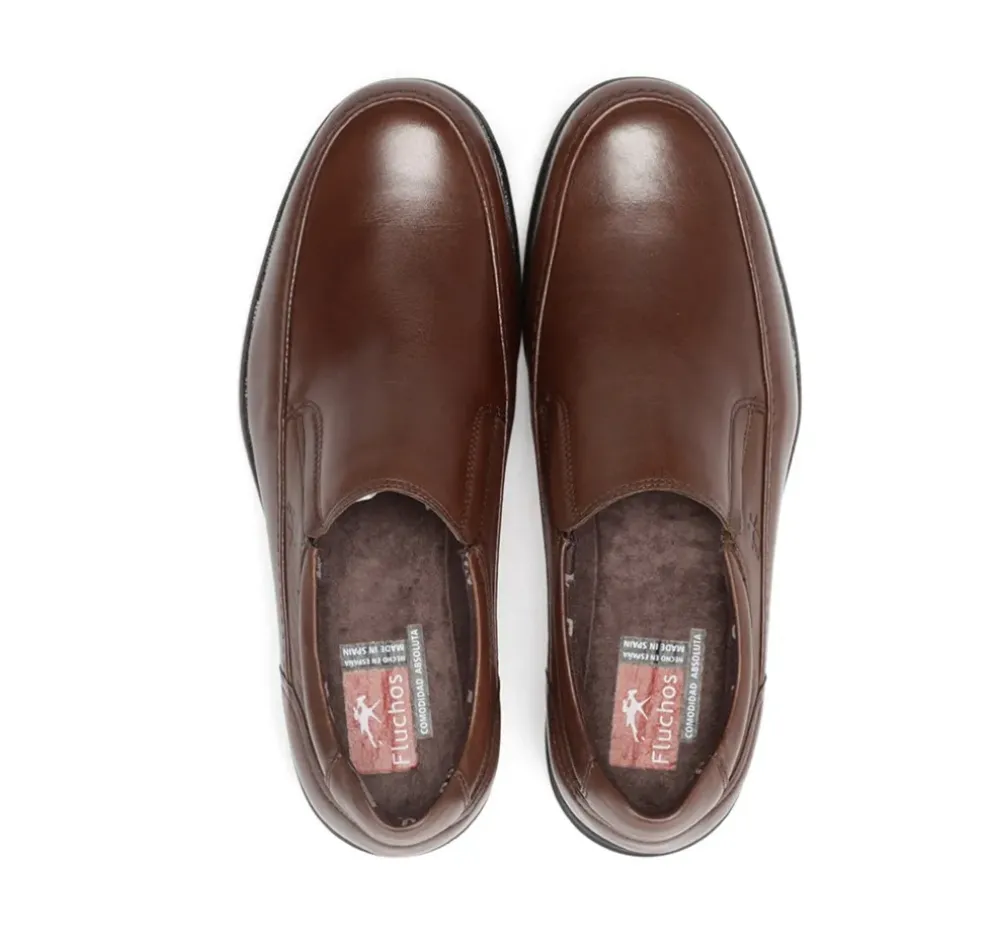 Fluchos Originals|Zapatillas Slip On Hombre>LUCA 8499 Slip On Marrón