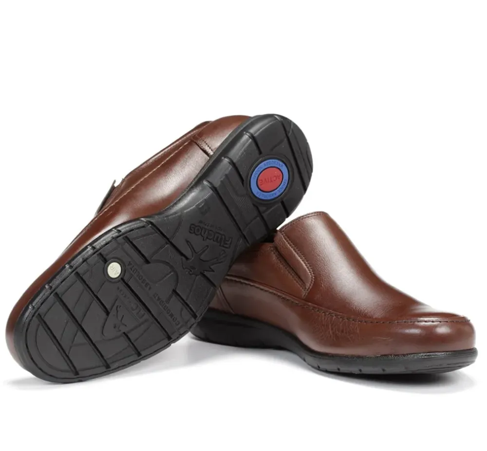 Fluchos Originals|Zapatillas Slip On Hombre>LUCA 8499 Slip On Marrón