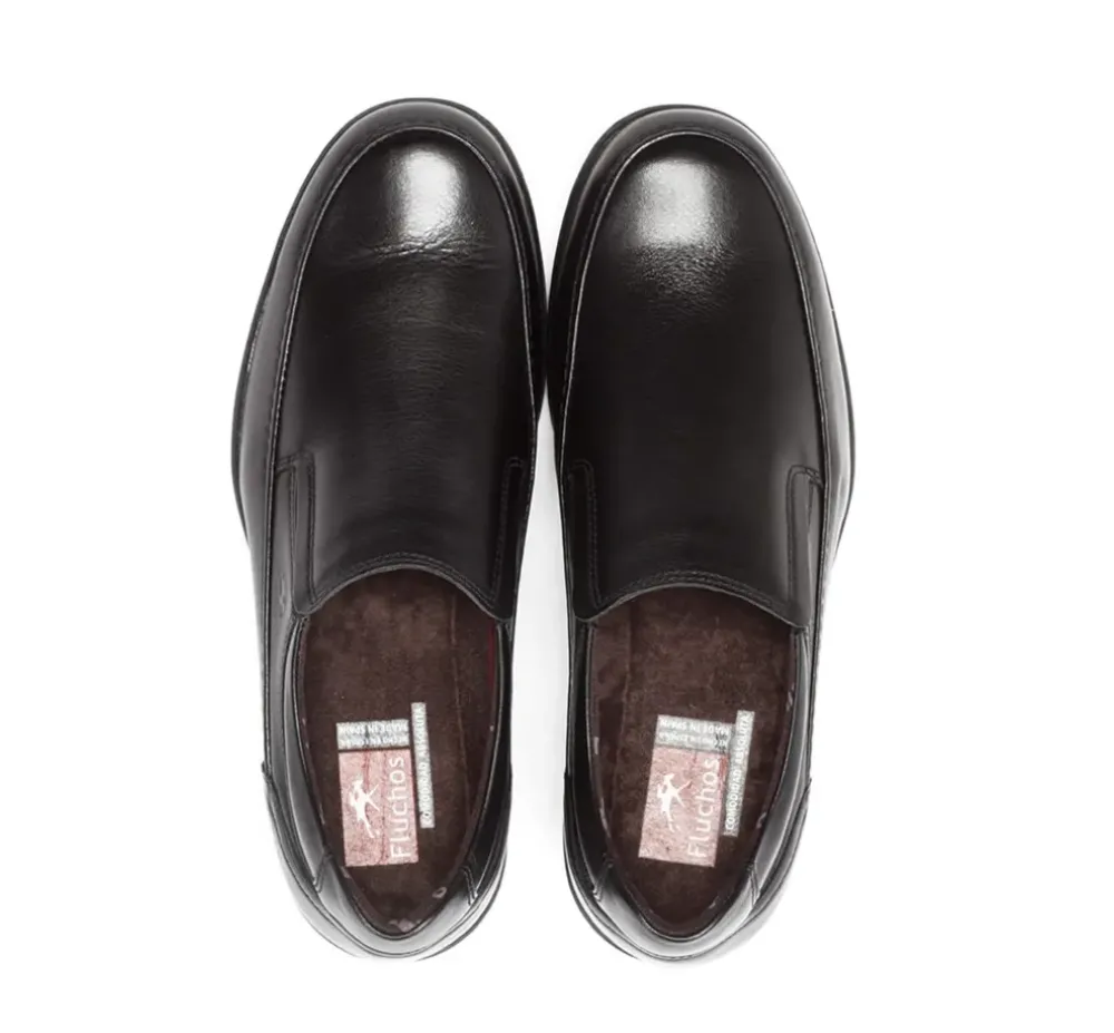 Fluchos Originals|Zapatillas Slip On Hombre>LUCA 8499 Slip On Negro