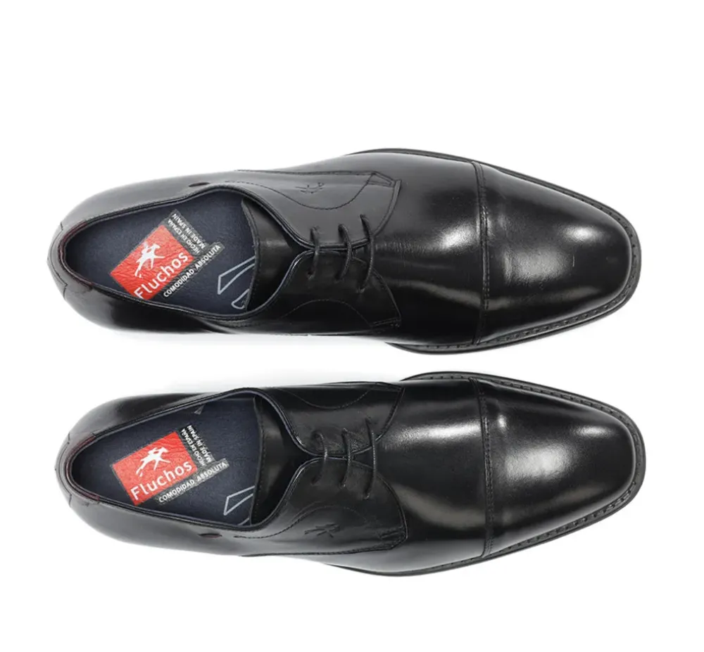 Fluchos Calzado Vestir|Zapatos>LUKE F1055 Zapato Negro