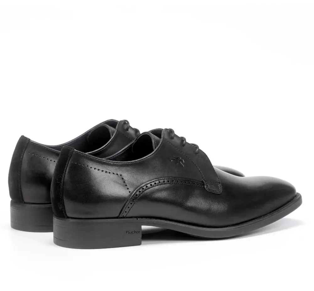 Fluchos Calzado Vestir|Zapatos>LUKE F1056 Zapato Negro