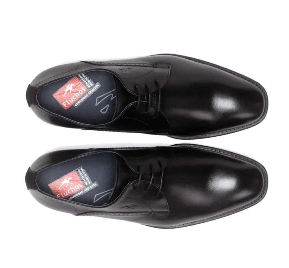 Fluchos Calzado Vestir|Zapatos>LUKE F1056 Zapato Negro