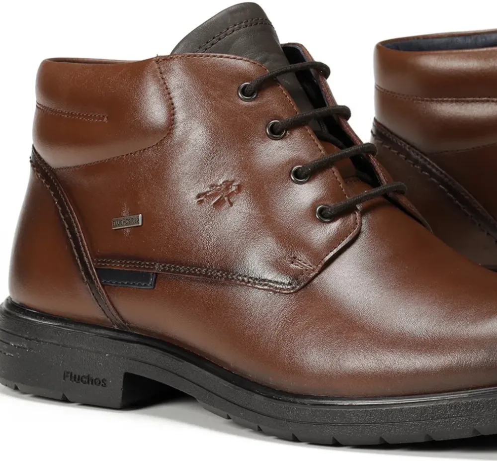 Fluchos Impermeable|Calzado Casual>MAGNUS F1305 Botín Marrón