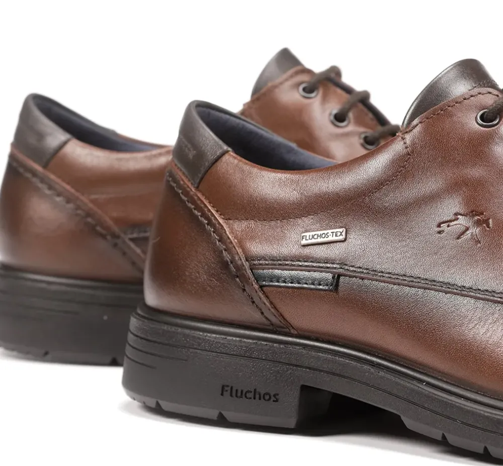 Fluchos Impermeable|Calzado Casual>MAGNUS F1304 Zapato Marrón