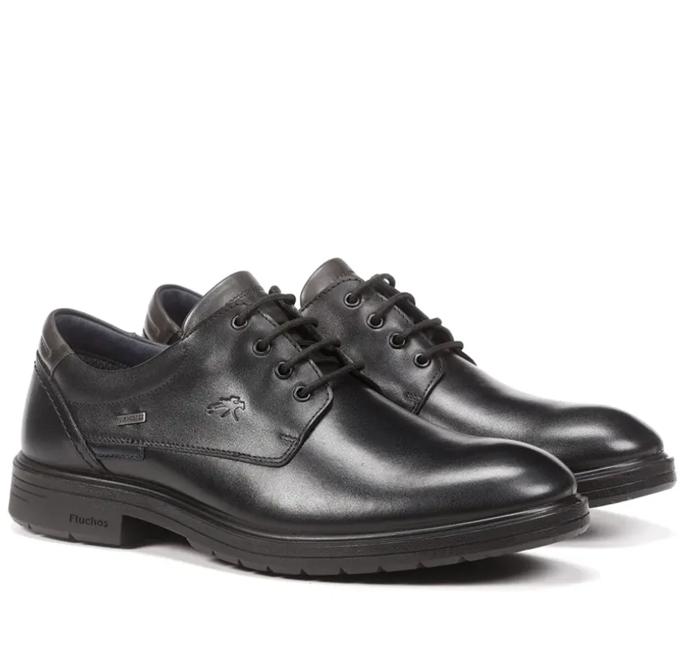 Fluchos Impermeable|Calzado Casual>MAGNUS F1304 Zapato Negro