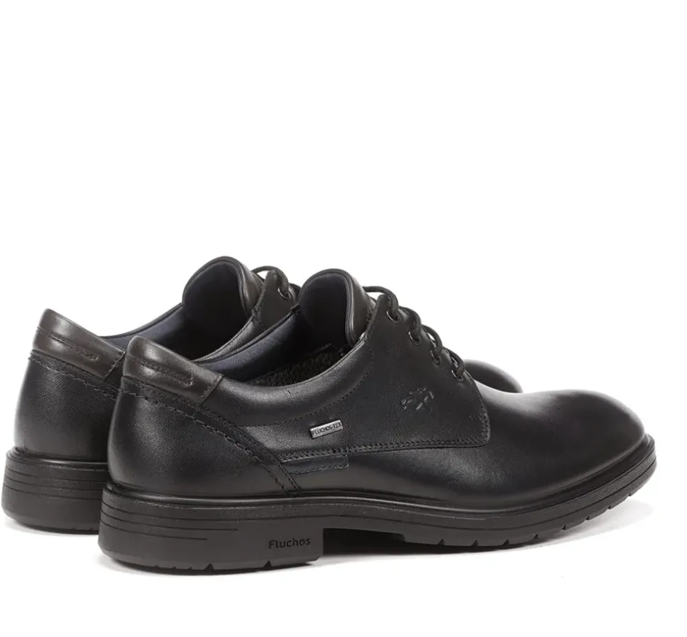 Fluchos Impermeable|Calzado Casual>MAGNUS F1304 Zapato Negro