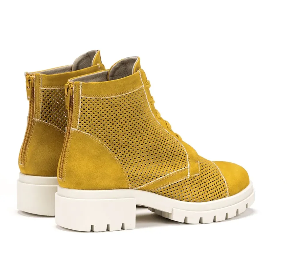 Fluchos Mujer>NIDUS D8734 Botín Amarillo