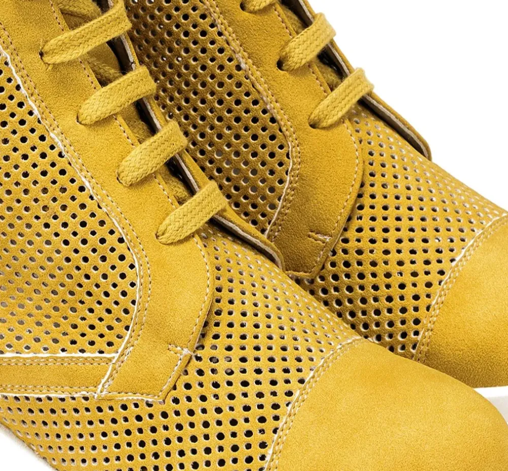 Fluchos Mujer>NIDUS D8734 Botín Amarillo