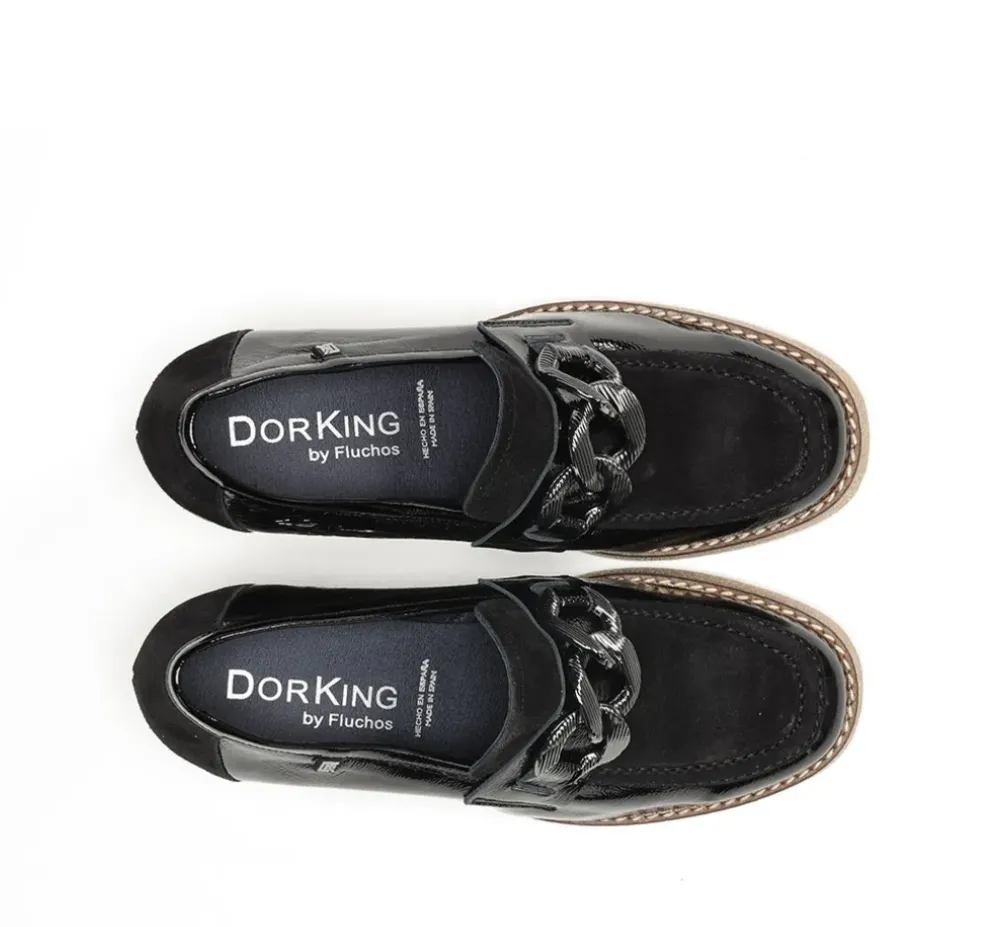 Fluchos Dorking By Fluchos|Calzado Casual>OPRAH D9193 Mocasín Negro
