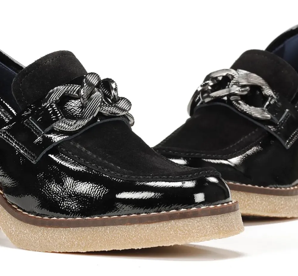 Fluchos Dorking By Fluchos|Calzado Casual>OPRAH D9193 Mocasín Negro