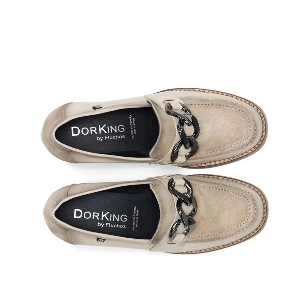 Fluchos Dorking By Fluchos|Calzado Casual>OPRAH D9193 Mocasín Taupe