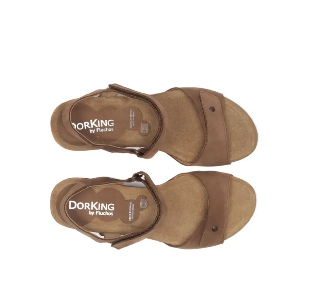 Fluchos Mujer>PALMA D8552 Sandalia Marrón