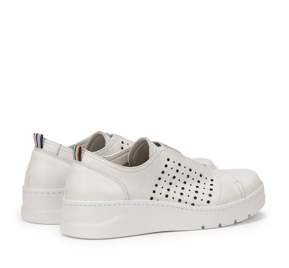 Fluchos Mujer>POMPAS F1423 Deportivo Blanco