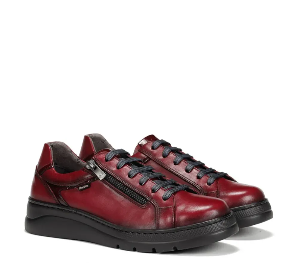 Fluchos Mujer>POMPAS F1666 Deportivo Rojo