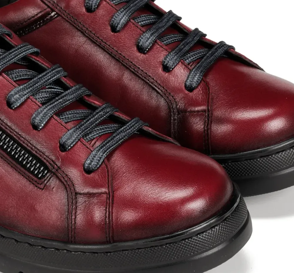 Fluchos Mujer>POMPAS F1666 Deportivo Rojo