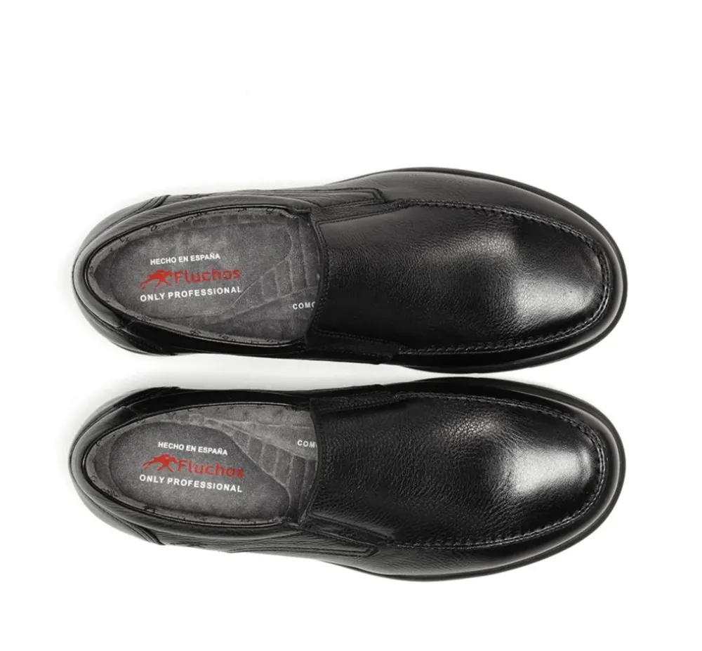 Fluchos Profesionales|Zapatillas Slip On Hombre>PROFESIONAL F1950 Slip On Negro