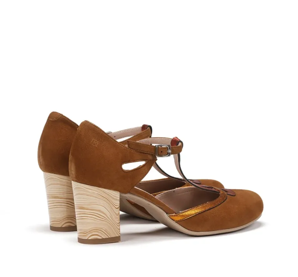 Fluchos Mujer>RODIN D8743 Zapato Marrón