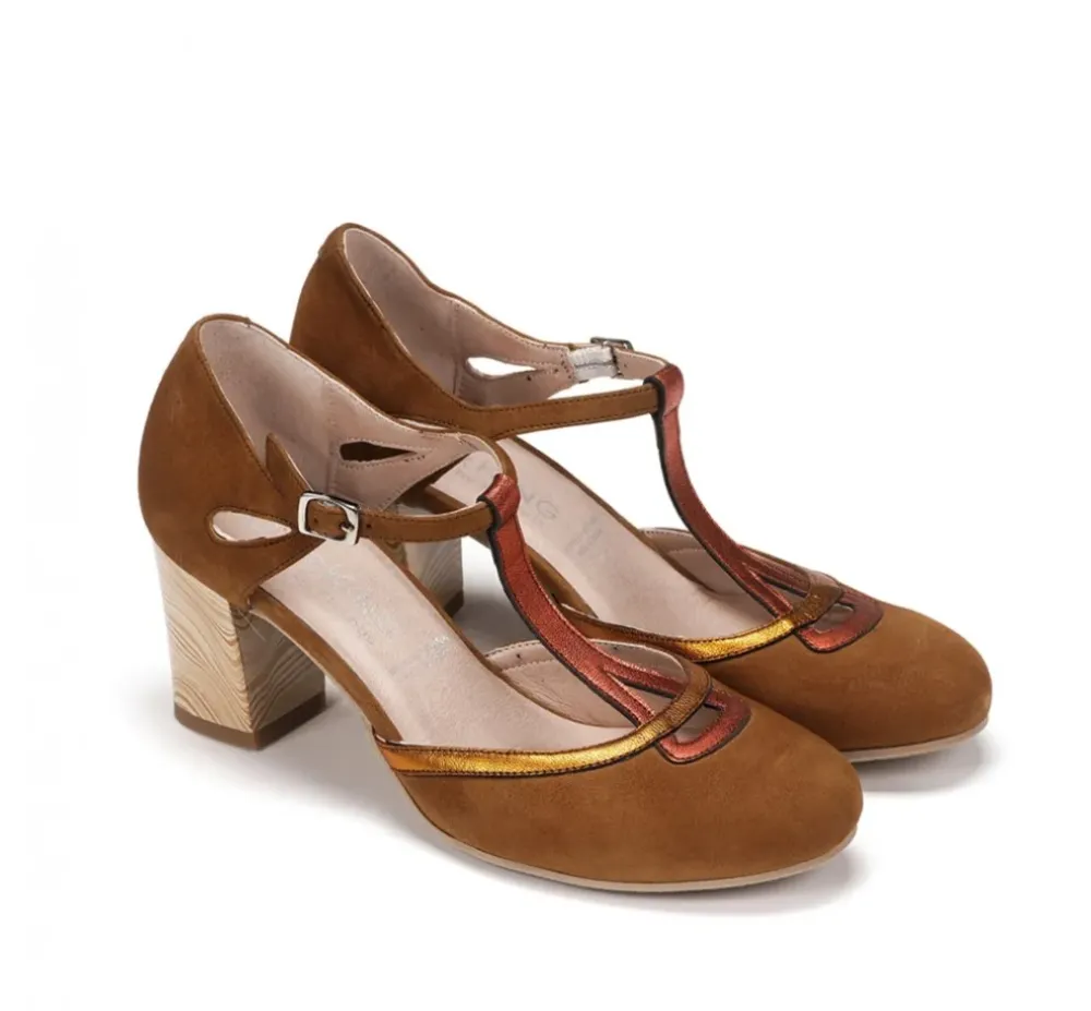 Fluchos Mujer>RODIN D8743 Zapato Marrón