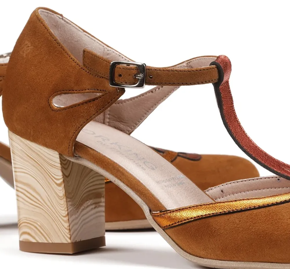Fluchos Mujer>RODIN D8743 Zapato Marrón