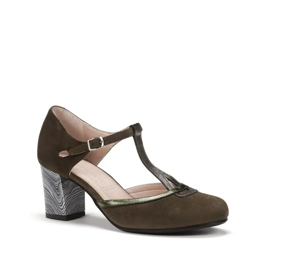 Fluchos Mujer>RODIN D8743 Zapato Verde