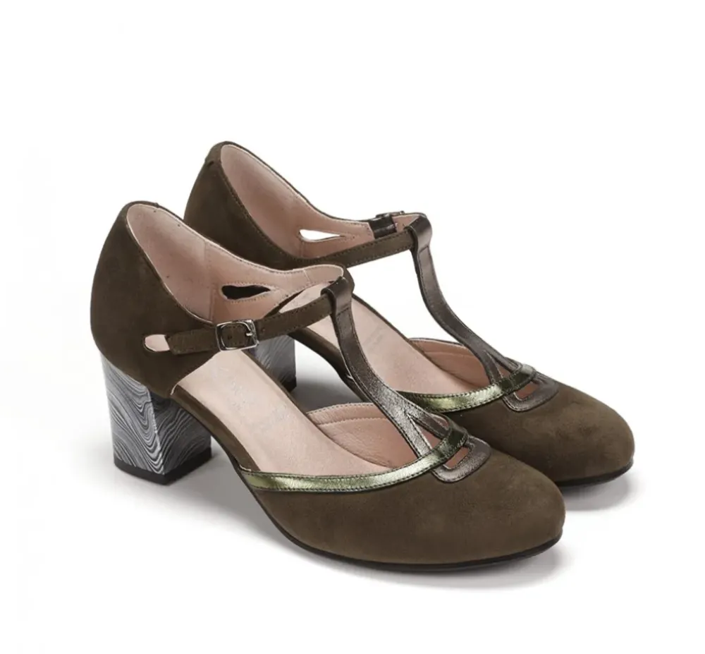Fluchos Mujer>RODIN D8743 Zapato Verde