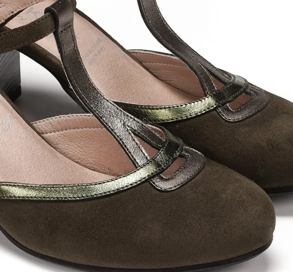 Fluchos Mujer>RODIN D8743 Zapato Verde