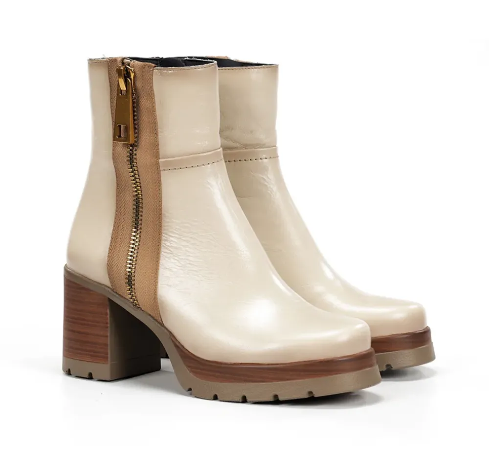 Fluchos Dorking By Fluchos|Calzado Casual>SAFE D9413 Botín Taupe