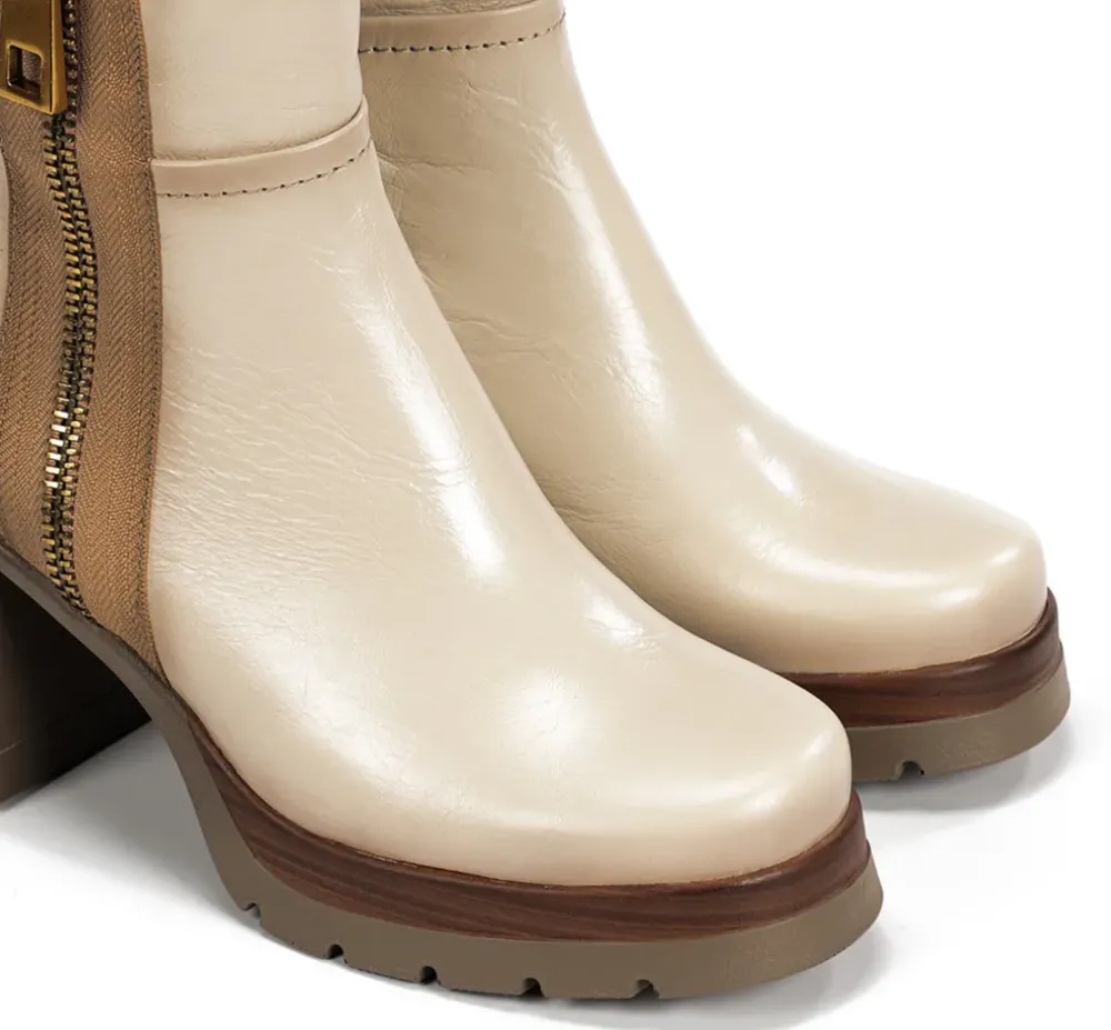 Fluchos Dorking By Fluchos|Calzado Casual>SAFE D9413 Botín Taupe