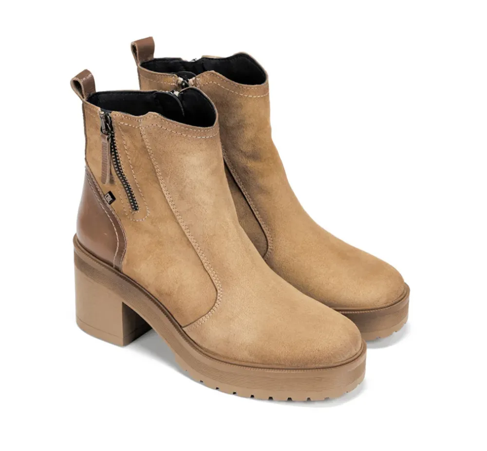 Fluchos Dorking By Fluchos|Calzado Casual>SARAH D9353 Botín Taupe