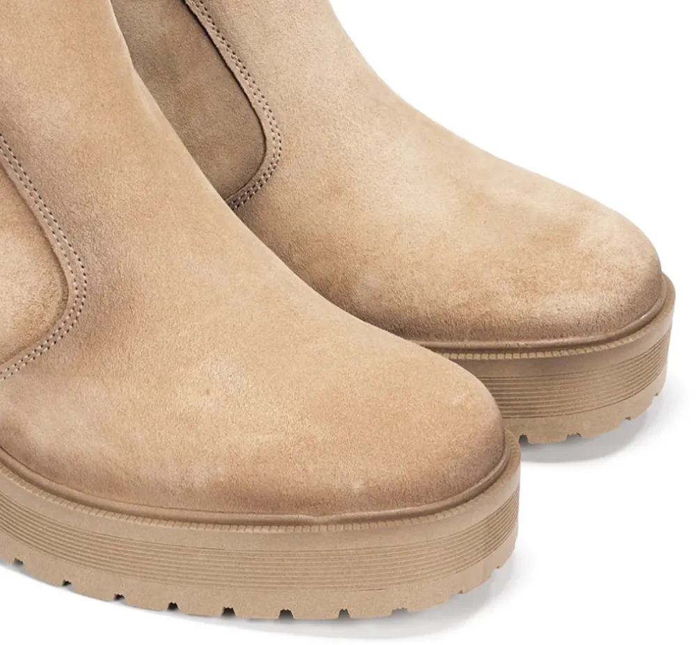 Fluchos Dorking By Fluchos|Calzado Casual>SARAH D9353 Botín Taupe