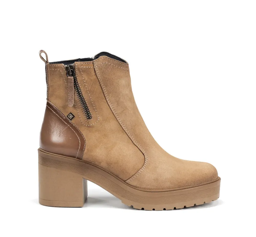 Fluchos Dorking By Fluchos|Calzado Casual>SARAH D9353 Botín Taupe