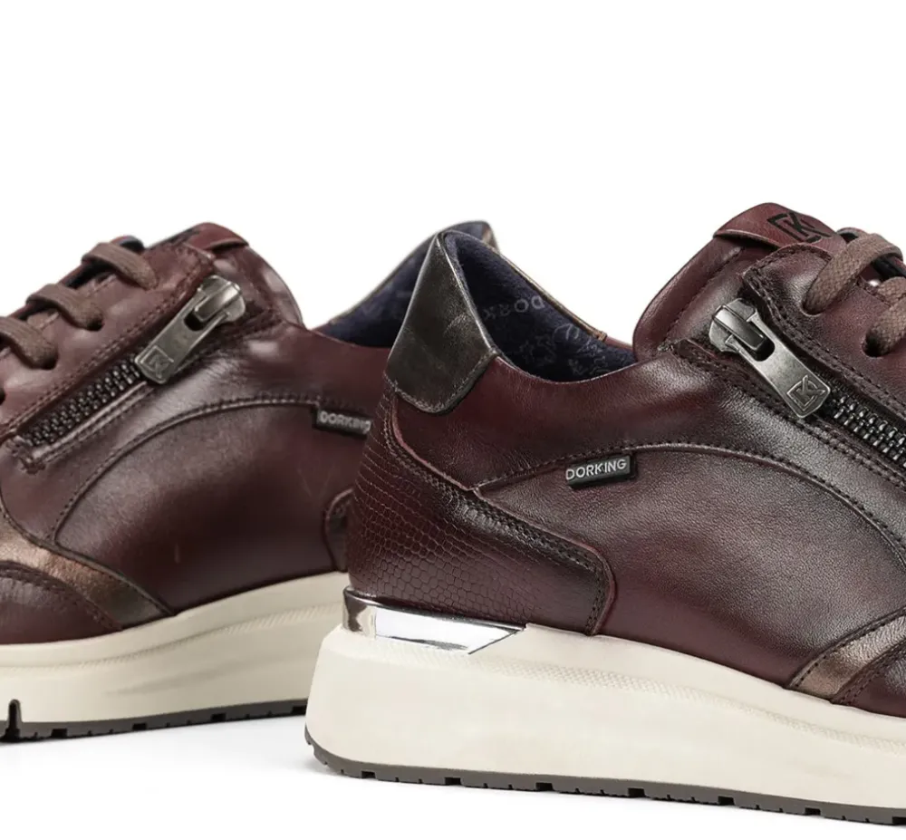 Fluchos Dorking By Fluchos|Calzado Casual>SERENA D9212 Deportivo Burdeos