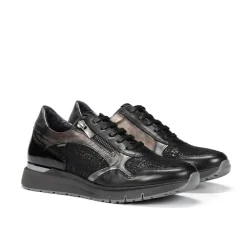 Fluchos Dorking By Fluchos|Calzado Casual>SERENA D9213 Deportivo Negro