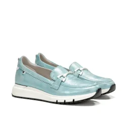 Fluchos Mujer>SERENA D9047 Mocasín Azul