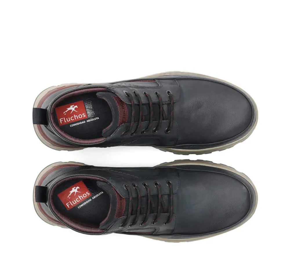 Fluchos Calzado Casual|Botines>SIGURD F1844 Botín Azul