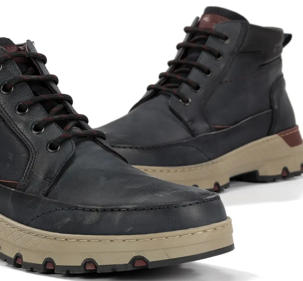 Fluchos Calzado Casual|Botines>SIGURD F1844 Botín Azul
