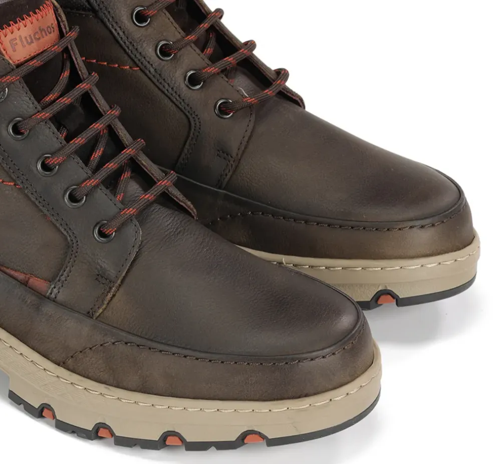 Fluchos Calzado Casual|Botines>SIGURD F1844 Botín Verde