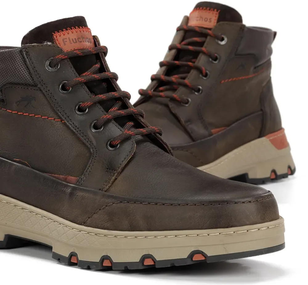 Fluchos Calzado Casual|Botines>SIGURD F1844 Botín Verde